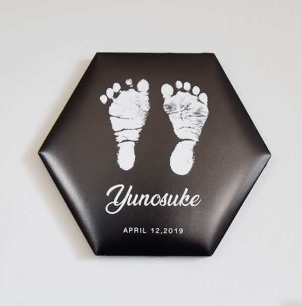 aiphotoヘキサゴン：足型パネル