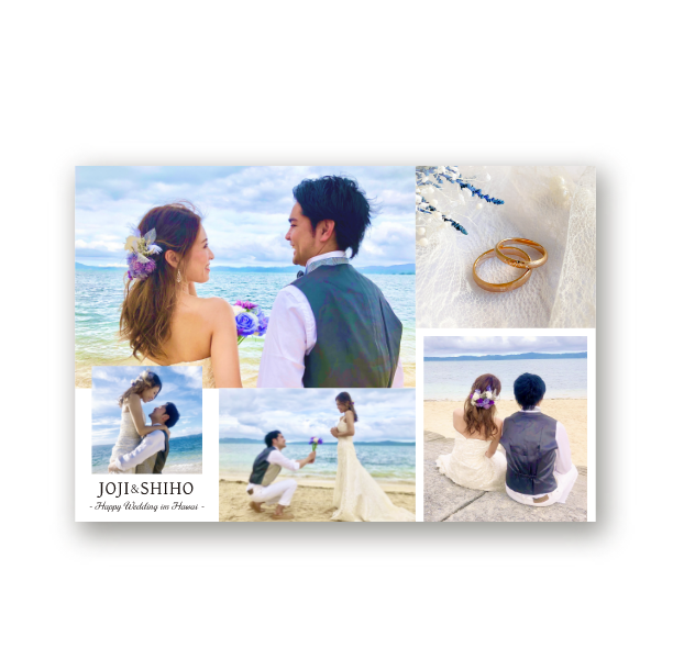 aiphotoレクタングルラージ：写真5枚パネル